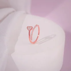 Rose Gold Endless Love Ring