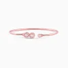 Rose Gold Endless Shenanigans Cuff Bracelet