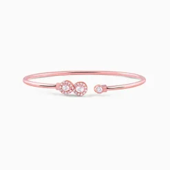 Rose Gold Endless Shenanigans Cuff Bracelet
