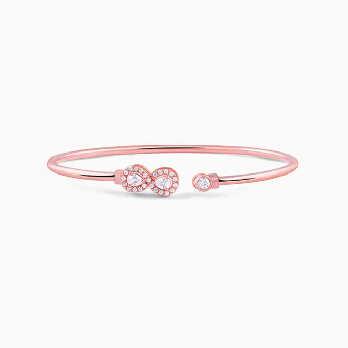Rose Gold Endless Shenanigans Cuff Bracelet
