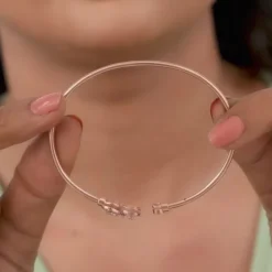 Rose Gold Endless Shenanigans Cuff Bracelet
