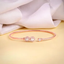 Rose Gold Endless Shenanigans Cuff Bracelet