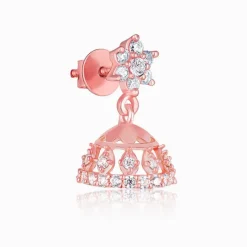 Rose Gold Enticing Jhumki