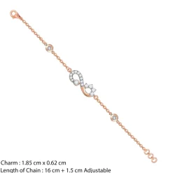 Rose Gold Eterna Diamond Bracelet