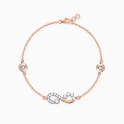 Rose Gold Eterna Diamond Bracelet