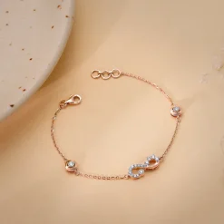 Rose Gold Eterna Diamond Bracelet