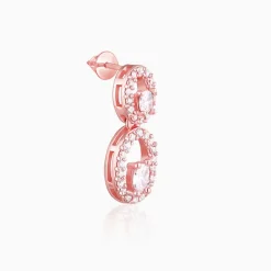 Rose Gold Eternal Love Earrings