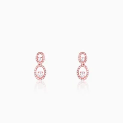Rose Gold Eternal Love Earrings