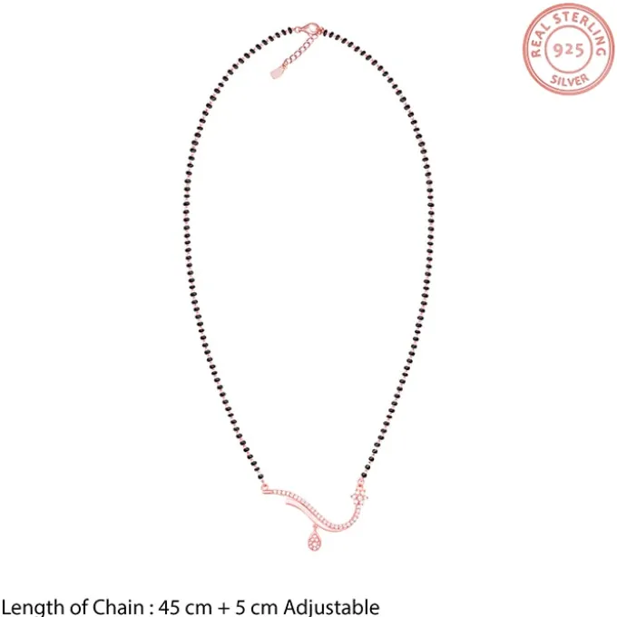 Rose Gold Eternal Tie Mangalsutra