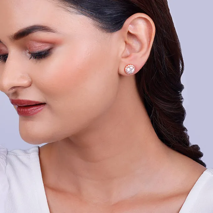 Rose Gold Eve Beauty Earrings