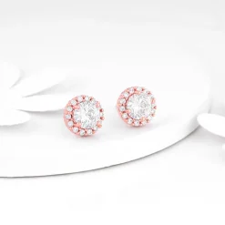 Rose Gold Eve Beauty Earrings