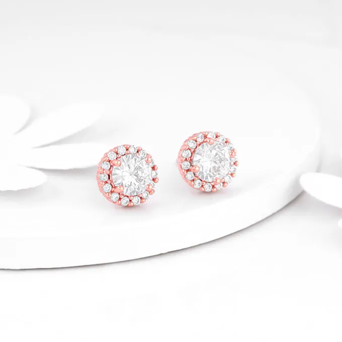 Rose Gold Eve Beauty Earrings