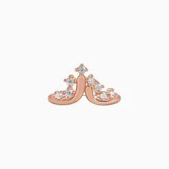 Rose Gold Falling Ring