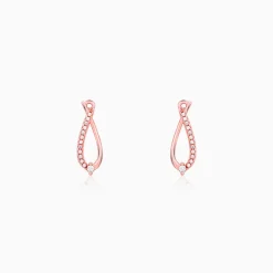 Rose Gold Fashionista Earrings