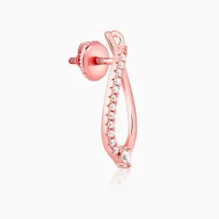 Rose Gold Fashionista Earrings