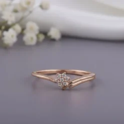 Rose Gold Flora Ring
