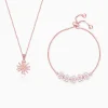 Rose Gold Floral Lover Set