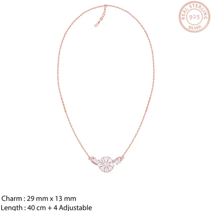 Rose Gold Floral Set