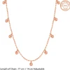 Rose Gold Floral Waist Chain