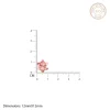 Rose Gold Flower Stud Earrings