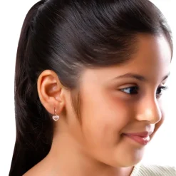 Rose Gold Forever Beat Kids Earrings