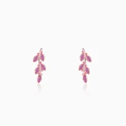 Rose Gold French Beauty Earrings