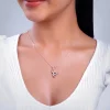 Rose Gold Giraffe Pendant With Link Chain