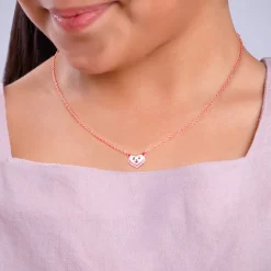 Rose Gold GIVA Boo Kids Necklace