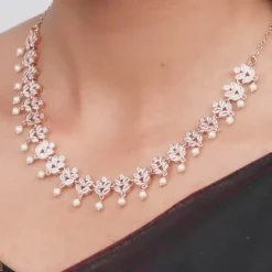 Rose Gold Gleam of Glamour Necklace