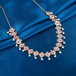 Rose Gold Gleam of Glamour Necklace