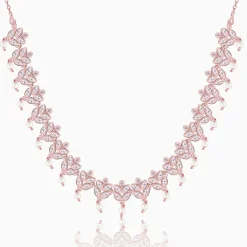 Rose Gold Gleam of Glamour Necklace