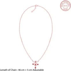 Rose Gold Grow in Love Necklace