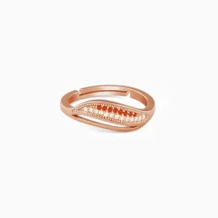 Rose Gold Guanyin Ring