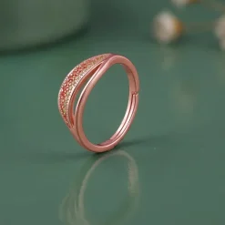Rose Gold Guanyin Ring
