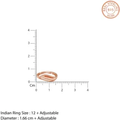 Rose Gold Guanyin Ring