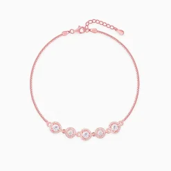 Rose Gold Halo Harmony Bracelet