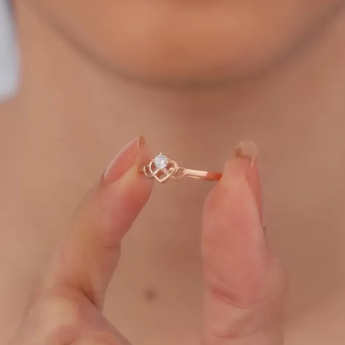 Rose Gold Harmony Ring