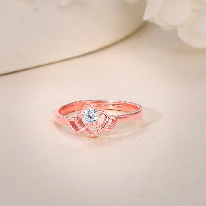 Rose Gold Harmony Ring