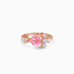 Rose Gold Heart Beat Ring