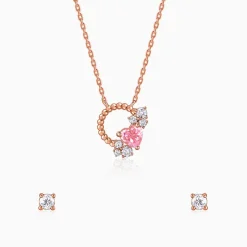Rose Gold Heartbound Set