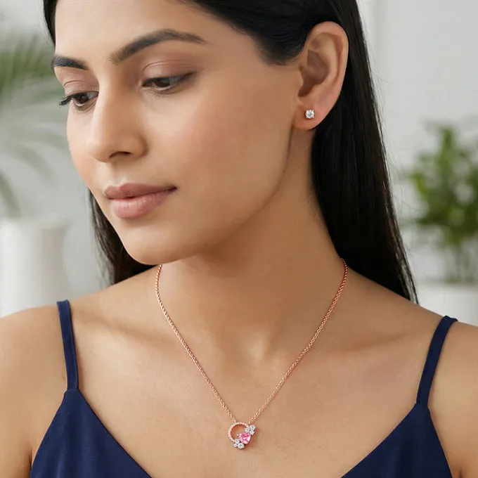 Rose Gold Heartbound Set