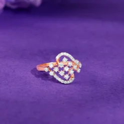 Rose Gold Heartfelt Spark Lab Grown Diamond Ring