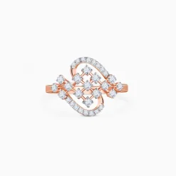 Rose Gold Heartfelt Spark Lab Grown Diamond Ring