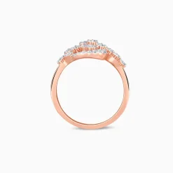 Rose Gold Heartfelt Spark Lab Grown Diamond Ring