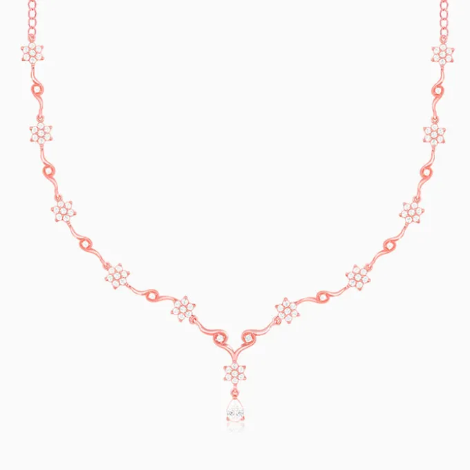 Rose Gold Hilary Necklace