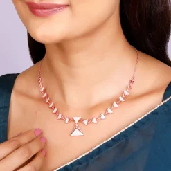 Rose Gold Hold Time Necklace