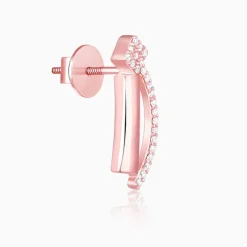 Rose Gold Hope And Happiness Earrings