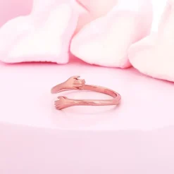 Rose Gold Hug Me More Ring