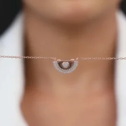 Rose Gold I Heart You Bracelet