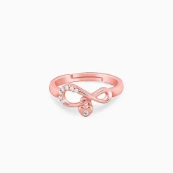 Rose Gold Infiniheart Ring